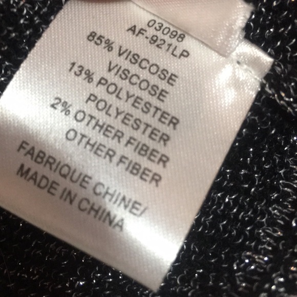 Laura Petites sleeveless sweater with sparkle Sz L - Picture 10 of 16